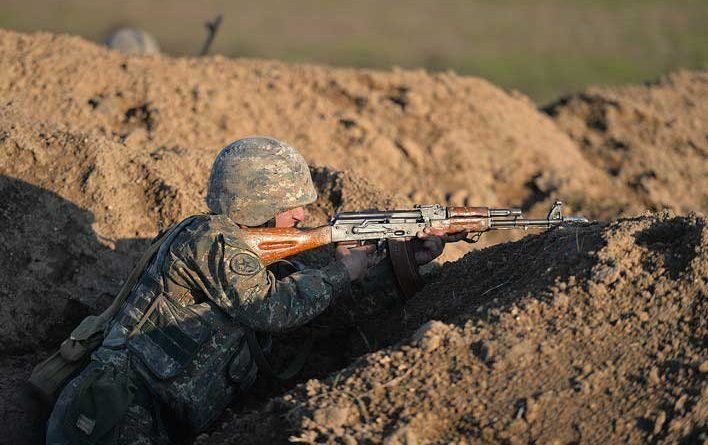 Ադրբեջանի ԶՈՒ ստորաբաժանումները տարբեր տրամաչափի հրաձգային զինատեսակներից կրակ են բացել հայկական դիրքերի ուղղությամբ․ ՀՀ ՊՆ