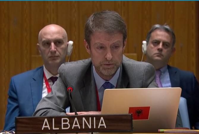 Լաչինի միջանցքով ազատ ու անվտանգ տեղաշարժի  համաձայնությունը պետք է հարգվի. ՄԱԿ-ում Ալբանիայի ներկայացուցիչ