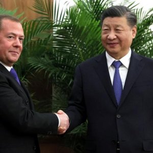 Մեդվեդևը այցելել է Պեկին և հանդիպել Չինաստանի նախագահին