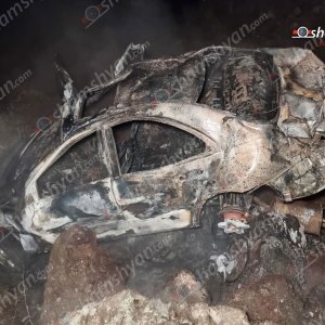 Պարզվել է՝ Սևան- Երևան ճանապարհին մեքենայում բռնկված հրդեհից զոհված երեք երիտասարդների ինքնությունը