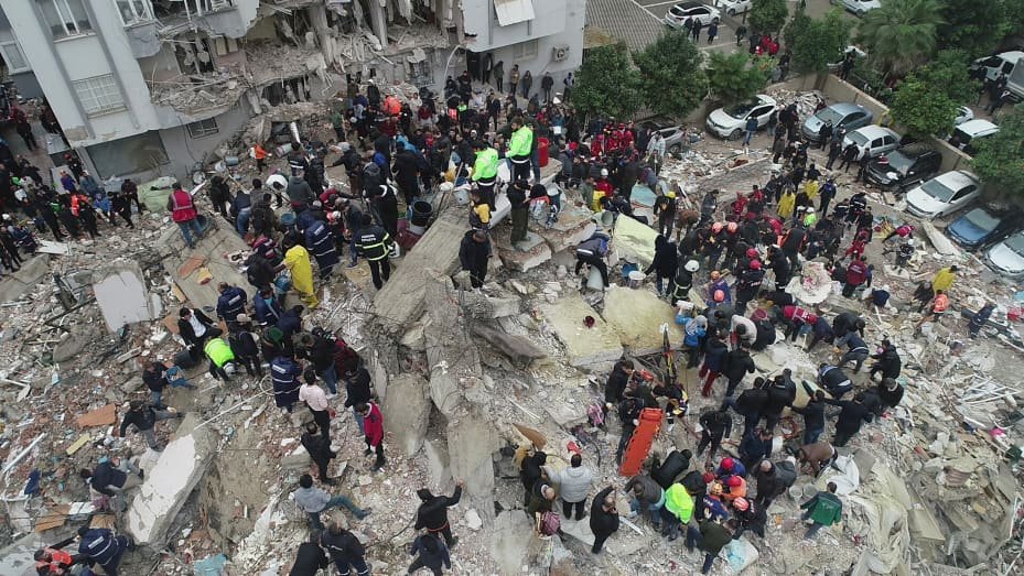 Երկրաշարժի զոհերի թիվը Թուրքիայում և Սիրիայում հասել է մոտ 6000-ի