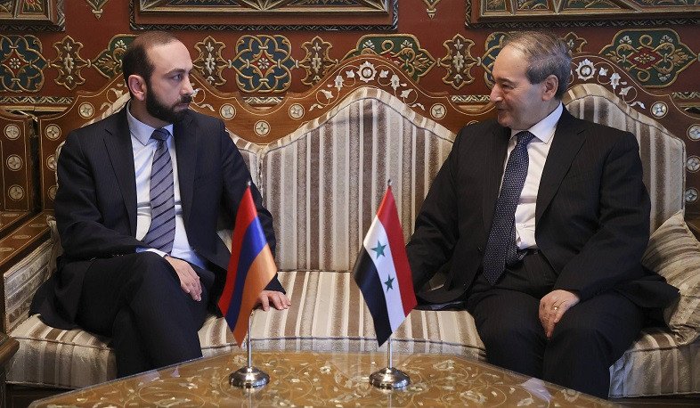 Հայաստանի և Սիրիայի ԱԳ նախարարները քննարկել են երկկողմ և բազմակողմ ձևաչափերով հայ-սիրիական համագործակցությանն առնչվող հարցեր