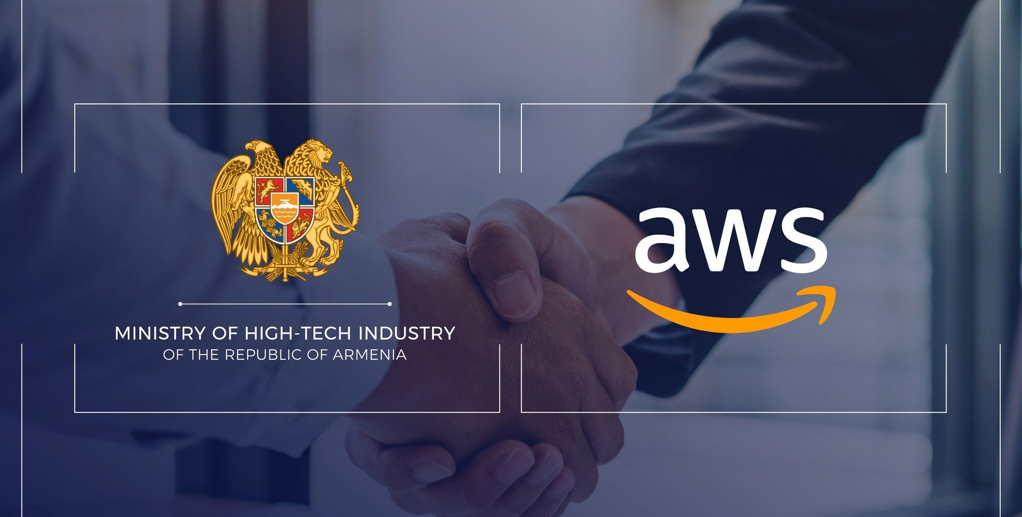 ՀՀ բարձր տեխնոլոգիական արդյունաբերության նախարարությունը և Ամազոն Վեբ Սերվիսը (Amazon Web Services (AWS)) փոխըմբռնման հուշագիր են ստորագրել