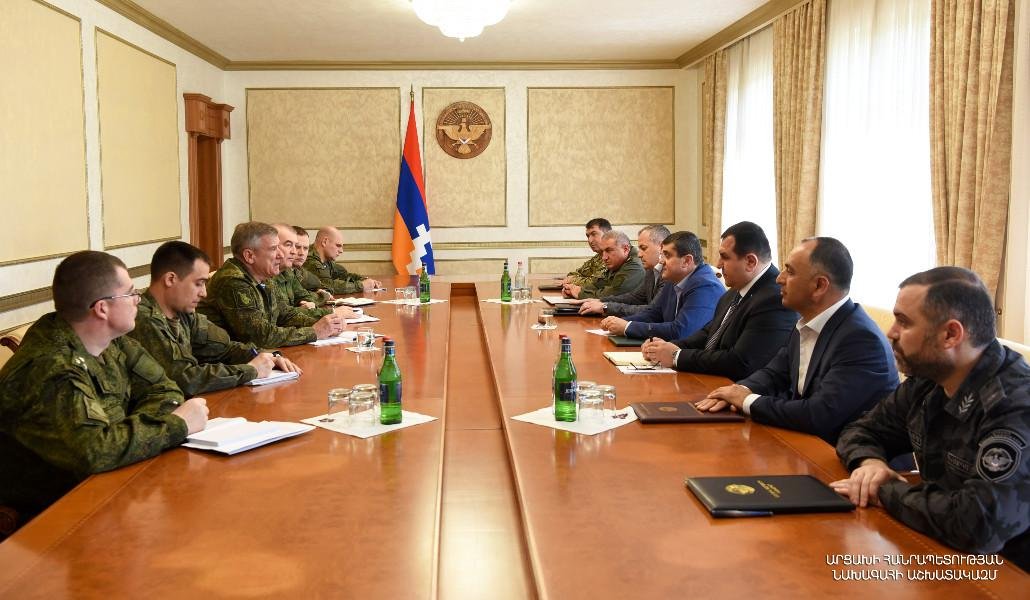 Արցախի նախագահը ՌԴ խաղաղապահ զորակազմի նորանշանակ հրամանատար Ալեքսանդր Լենցովին փոխանցել է ԱՀ իշխանությունների ակնկալիքը ՌԴ խաղաղապահ զորակազմից