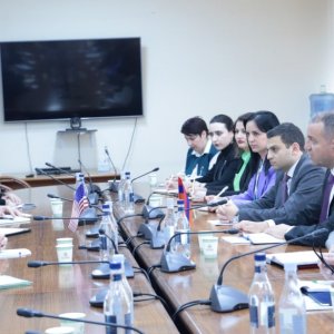 ԱՄՆ առևտրի ներկայացուցչի գրասենյակի պաշտոնյաները մի շարք հանդիպումների ընթացքում դիտարկել են Հայաստանի և Միացյալ Նահանգների միջև առևտրային կապերի ընդլայնման հնարավորությունները