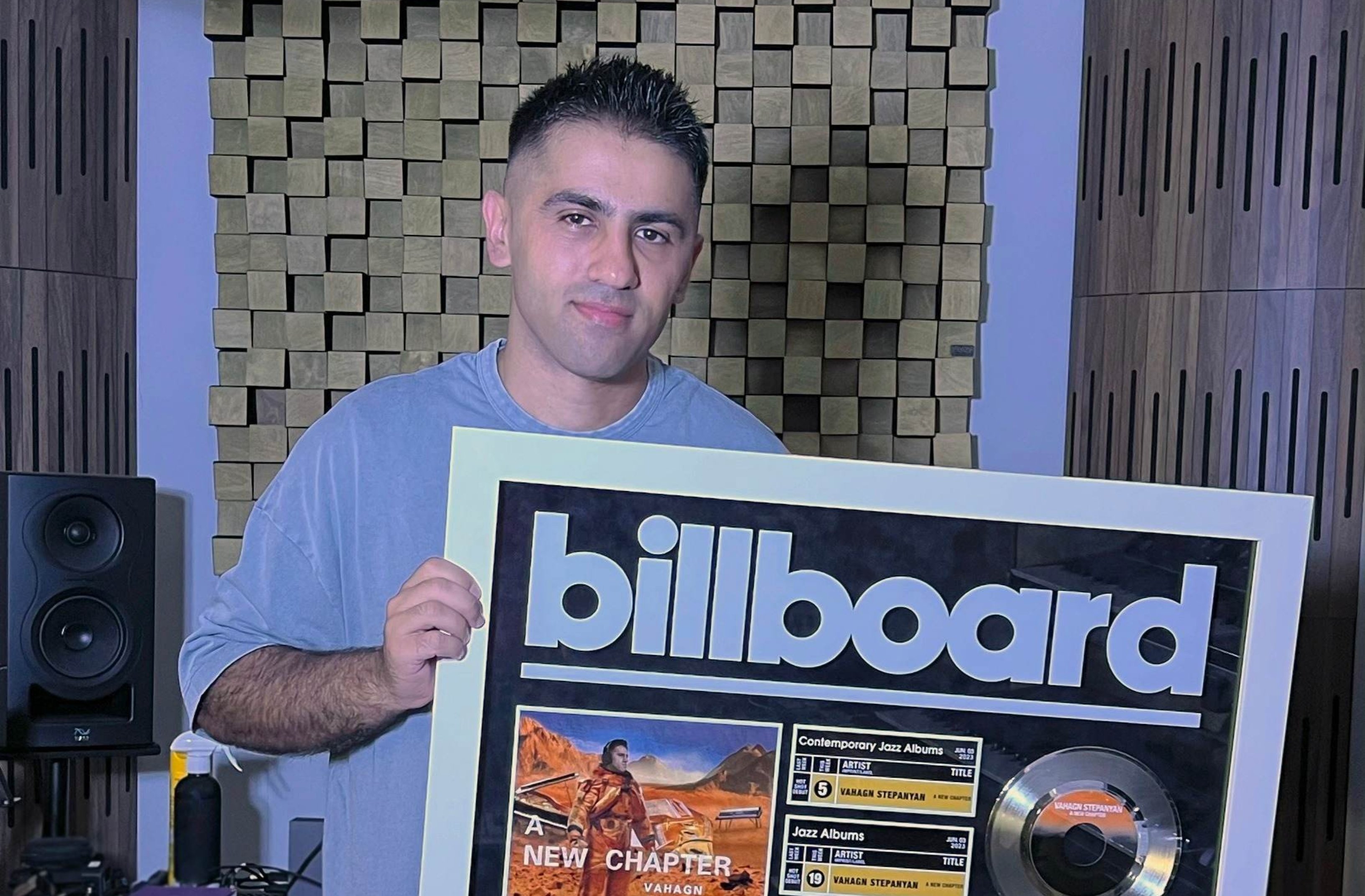 Երգահան Վահագն Ստեփանյանը դարձել է առաջին հայ արտիստը, ով տեղ է գրավել Billboard-ի հիթ-շքերթում