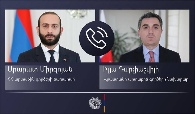 Արարատ Միրզոյանը հեռախոսազրույց է ունեցել Վրաստանի իր պաշտոնակցի հետ, առաջարկել ՀՀ կառավարության աջակցությունն աղետի դեմ պայքարի և դրա հետևանքների վերացման հարցում
