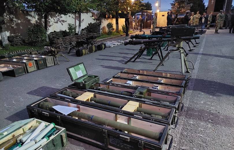 Ադրբեջանը հրապարակել է ԼՂ ՊԲ-ից առգրավված զինամթերքի ցանկը