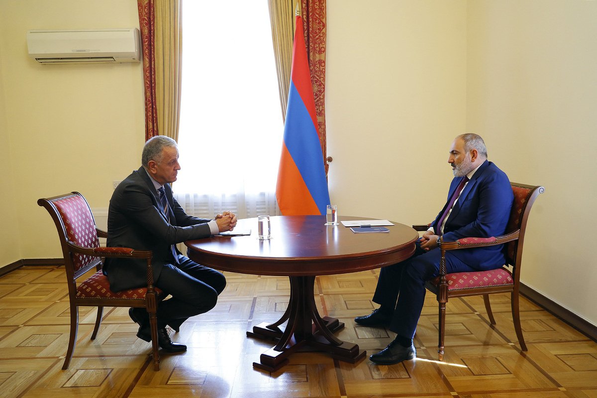 Վարչապետն ընդունել է Հայաստանում ԵՄ պատվիրակության ղեկավարին