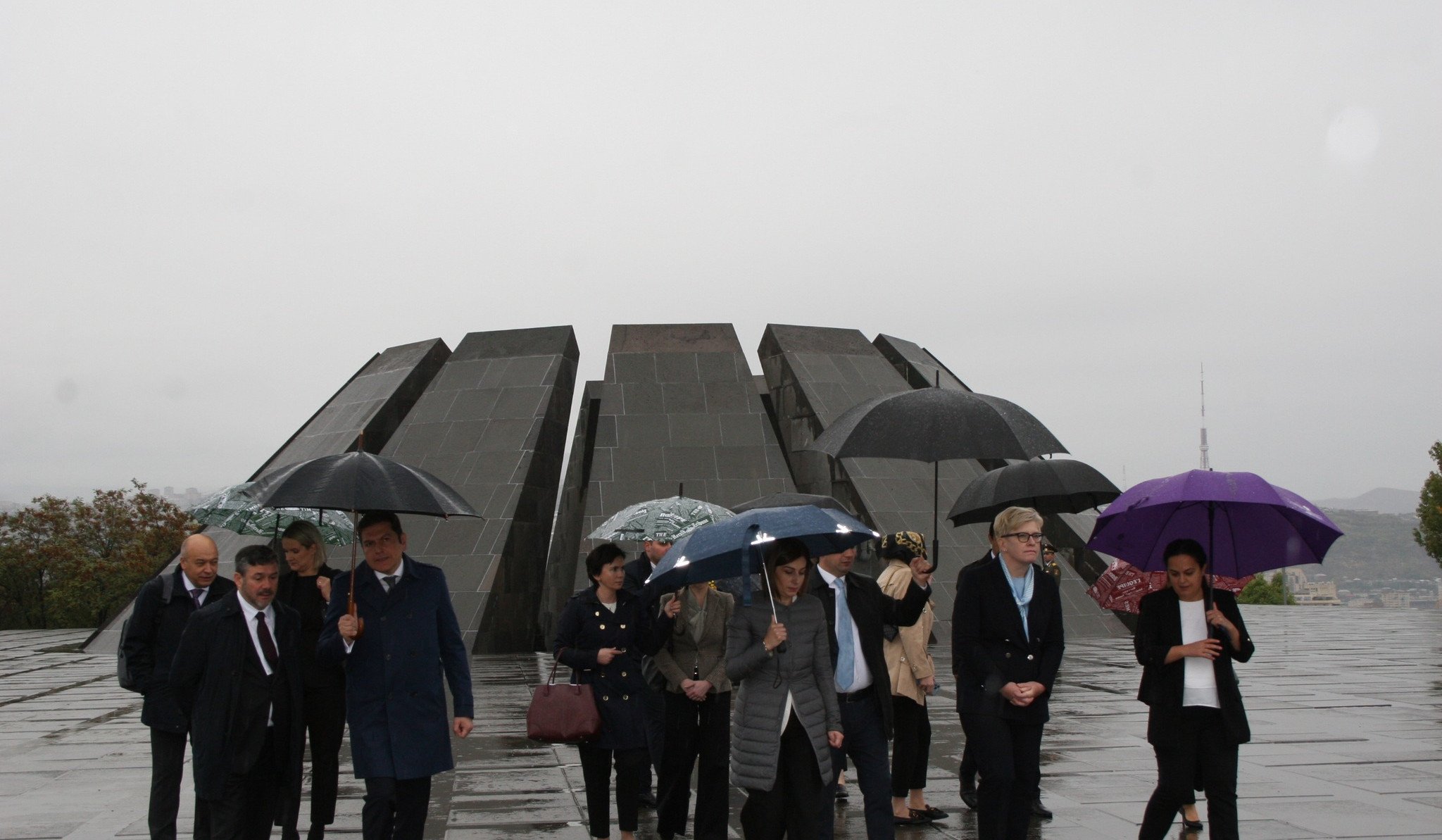 Լիտվայի վարչապետ Ինգրիդա Շիմոնիտեն այցելել է Հայոց ցեղասպանության հուշահամալիր
