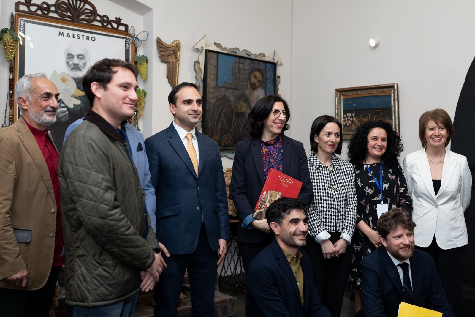 Ֆրանսիայի պատվիրակությունը Փարաջանովի թանգարանում ներկա է եղել Zako անիմացիոն նախագծի շնորհանդեսին