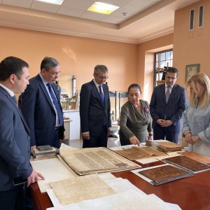 Հայաստանում հավատարմագրված դեսպաններն այցելել են Մատենադարան