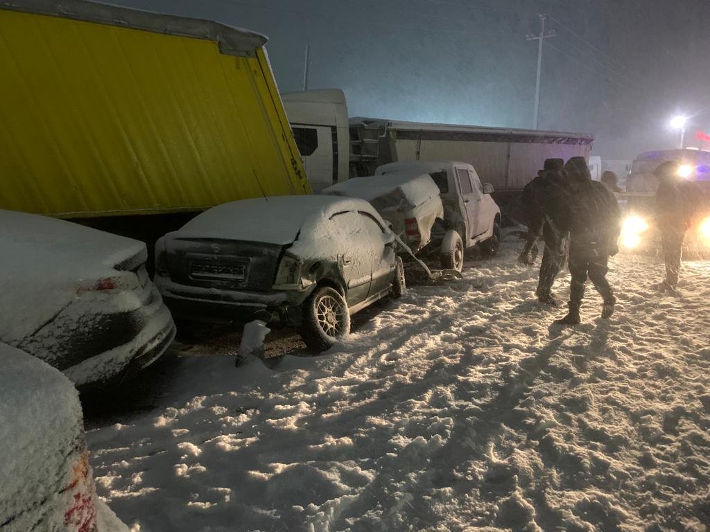 Երևան-Սևան ճանապարհին բախվել է 17 ավտոմեքենա. կան տուժածներ
