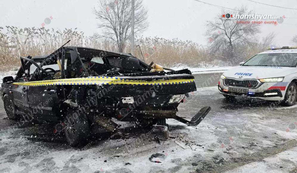 Երևանում բախվել են Opel Corsa-ն ու «ՎԱԶ 2114»-ը․ կան վիրավորներ