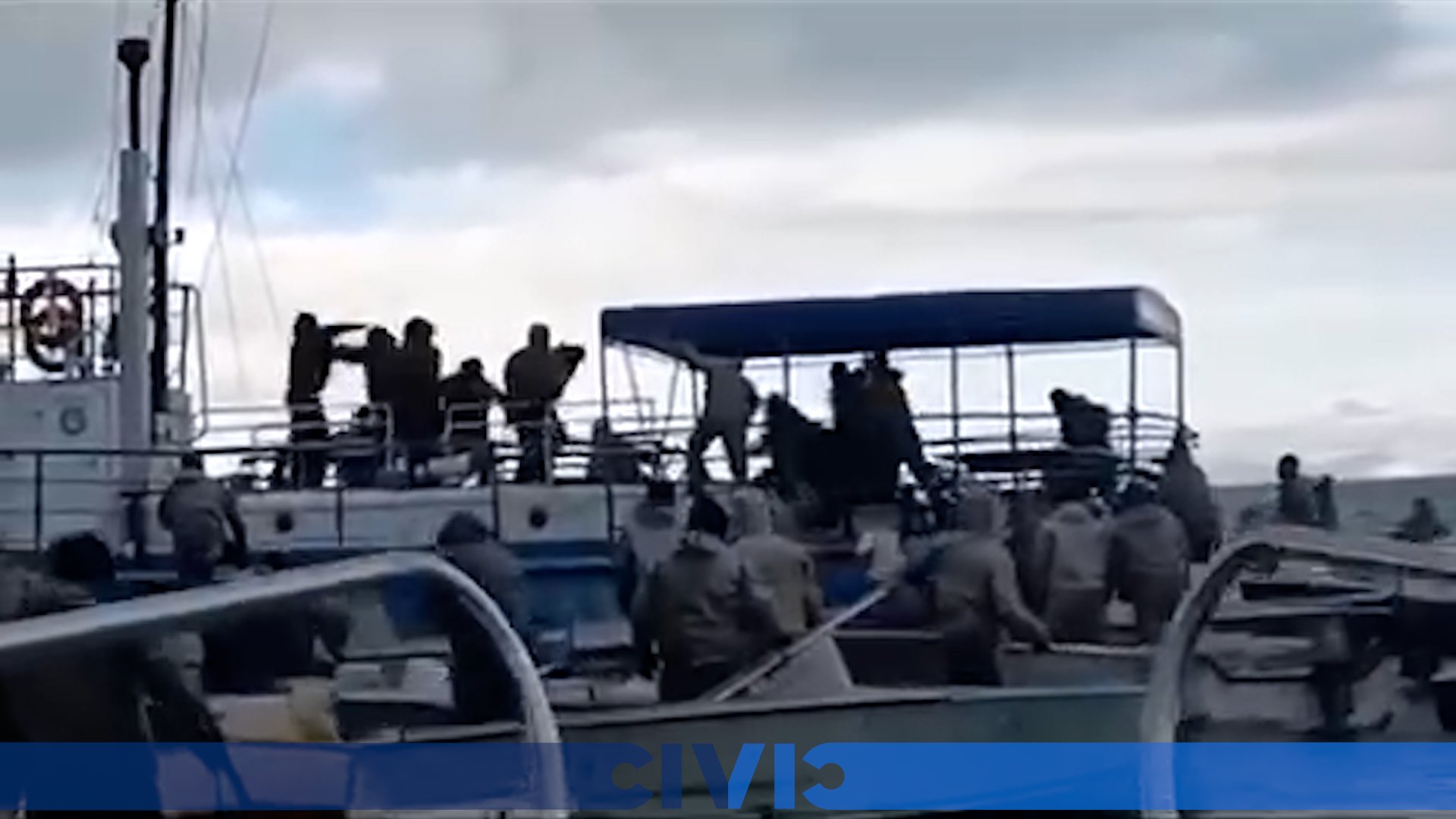 Դիմակավորված ձկնորսների կողմից Սևան ազգային պարկի նավը գրոհելու և աշխատակիցների ու ջրային պարեկների վրա հարձակվելու բացառիկ կադրերը