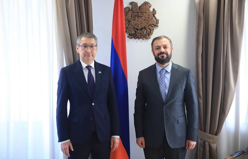 Ղազախստանի նախագահը կայցելի Հայաստան. Պապոյանն ու Իմանբաևը հայ-ղազախական գործարար համաժողովին առնչվող հարցեր են քննարկել