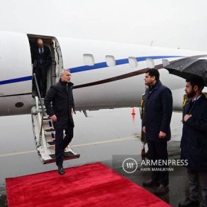 ՆԱՏՕ-ի գլխավոր քարտուղարը ժամանեց Երևան․ տեսանյութ