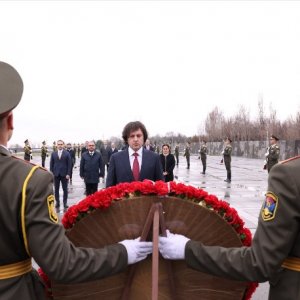 Վրաստանի վարչապետն այցելել է Հայոց ցեղասպանության հուշահամալիր