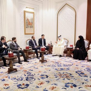 ՀՀ ԱԳ նախարարի հանդիպումը Կատարի Պետության խորհրդատվական խորհրդի նախագահի հետ
