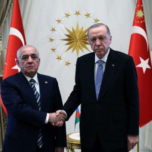 Էրդողանն ընդունել է Ադրբեջանի վարչապետին